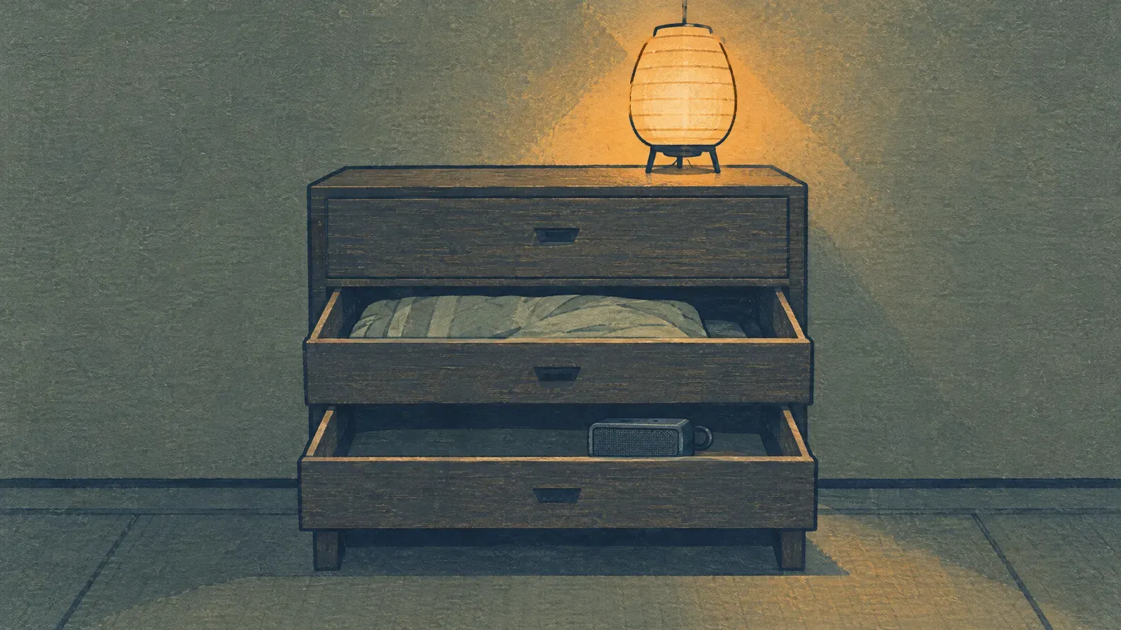 Atmospheric night scene illustrating Calm review (2026): worth it for two of its three parts