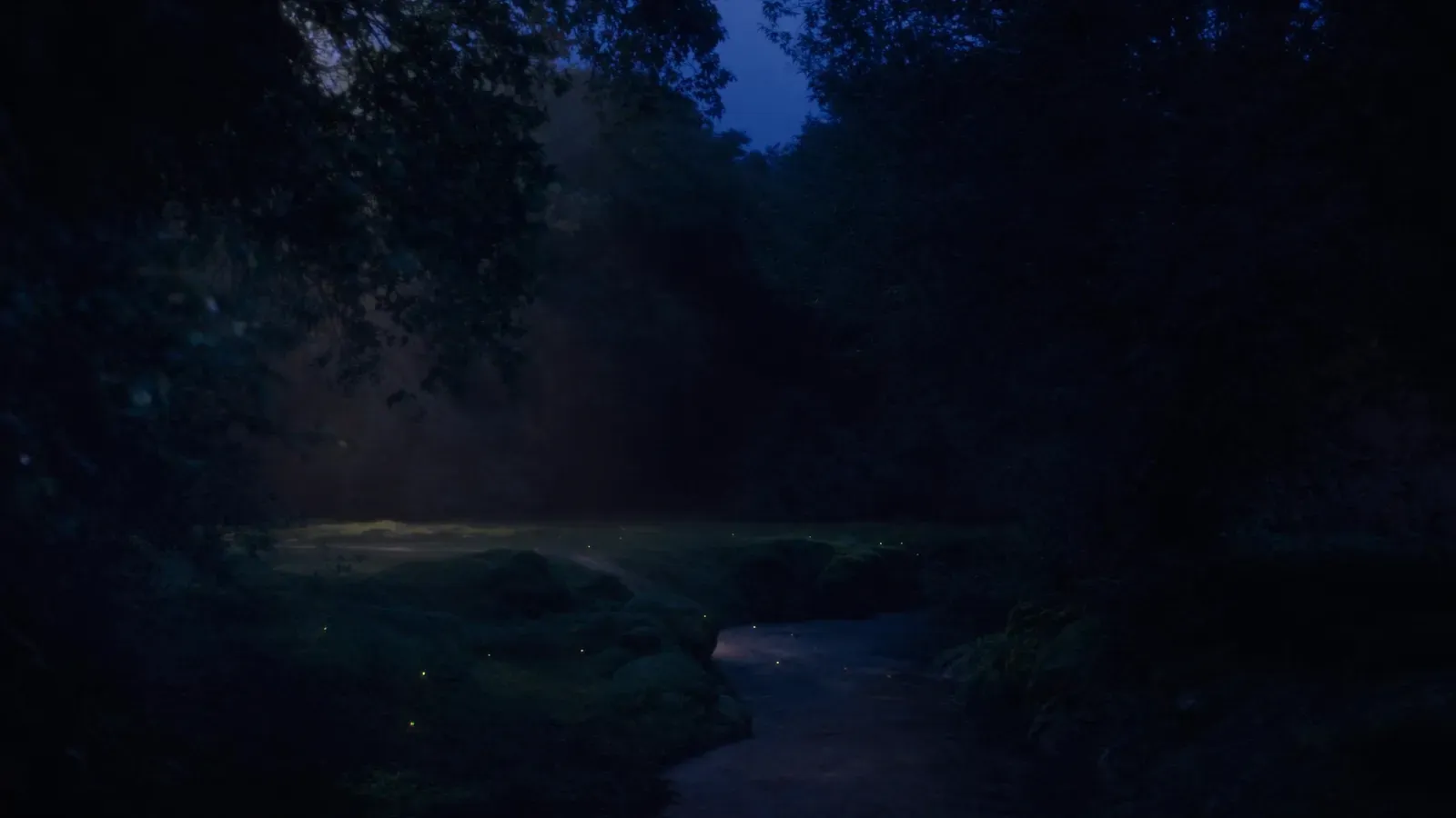 Atmospheric night scene illustrating How to Use Sound Mixing for Deep Relaxation