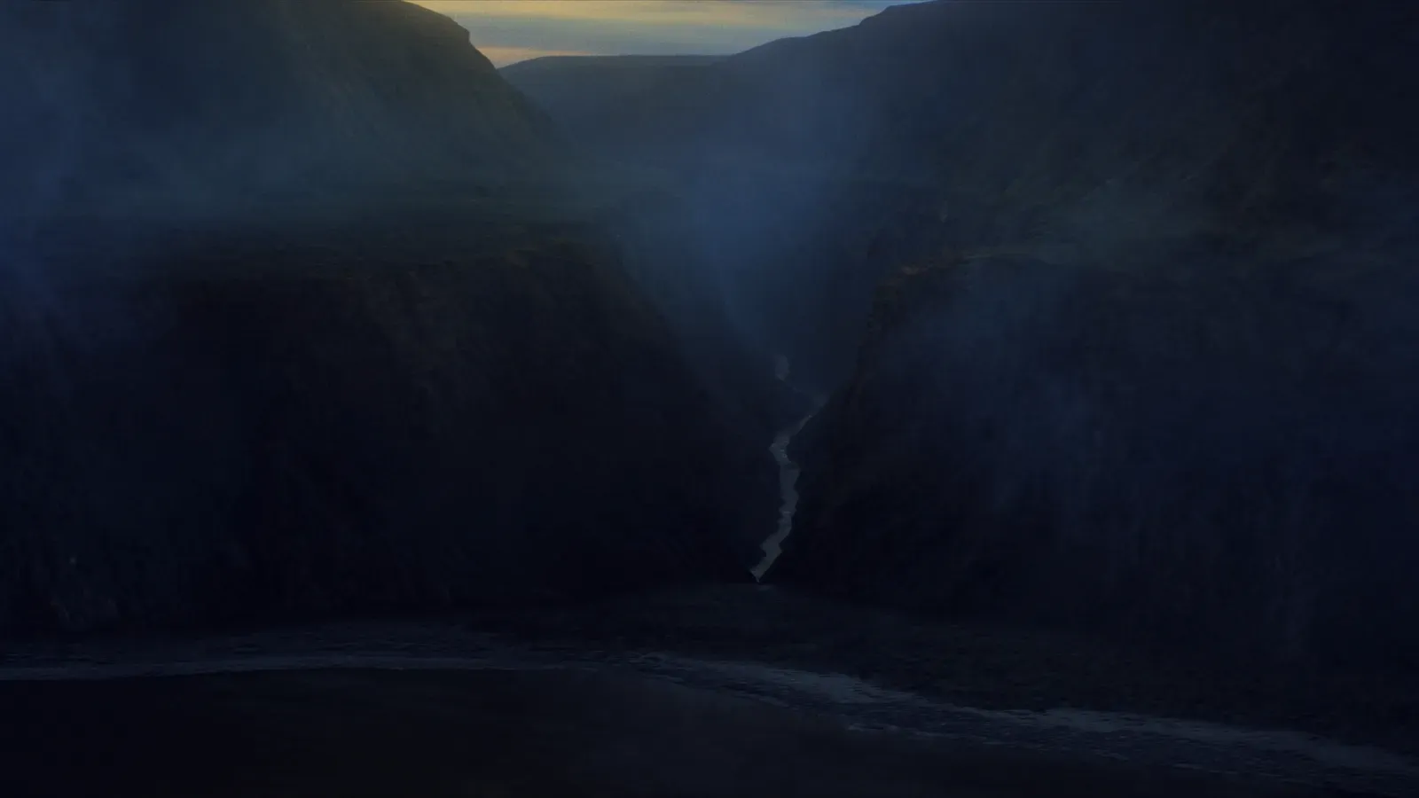 Atmospheric night scene illustrating The Science Behind Brown Noise for Sleep