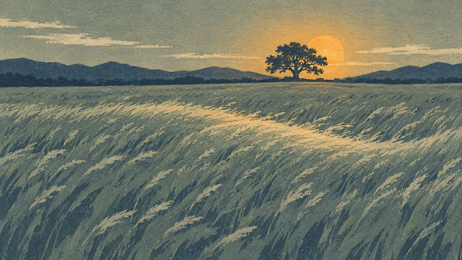 Atmospheric night scene illustrating What Is Green Noise? How It Sounds Next to Brown and White