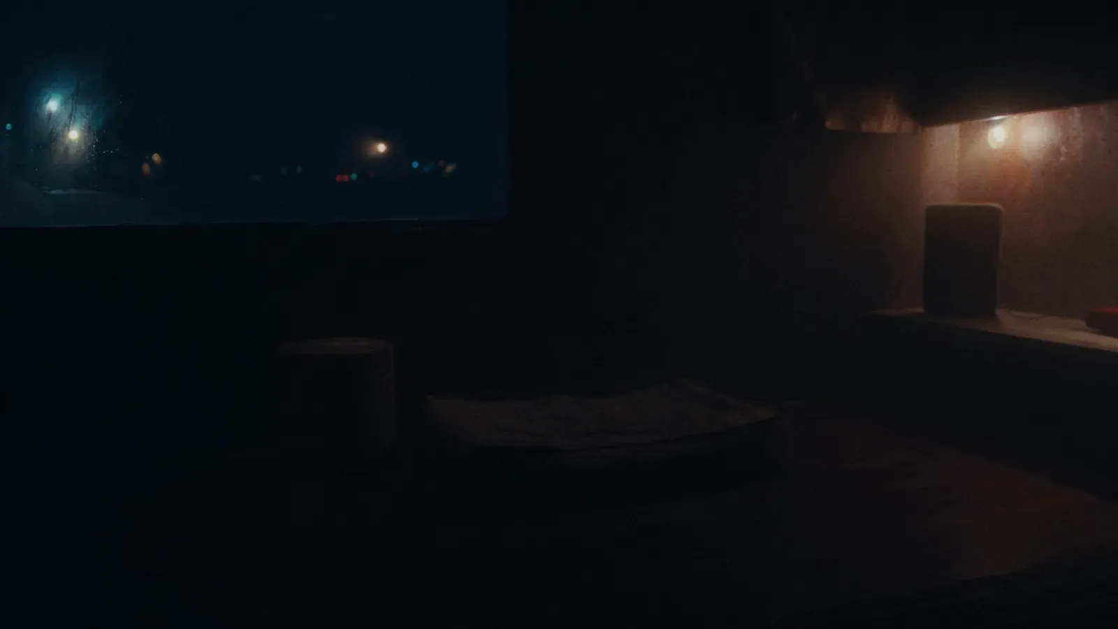 Atmospheric night scene illustrating White noise for dogs: what it masks, and what it can't fix